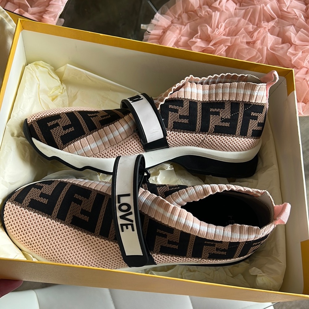 Fendi Pink Sneakers